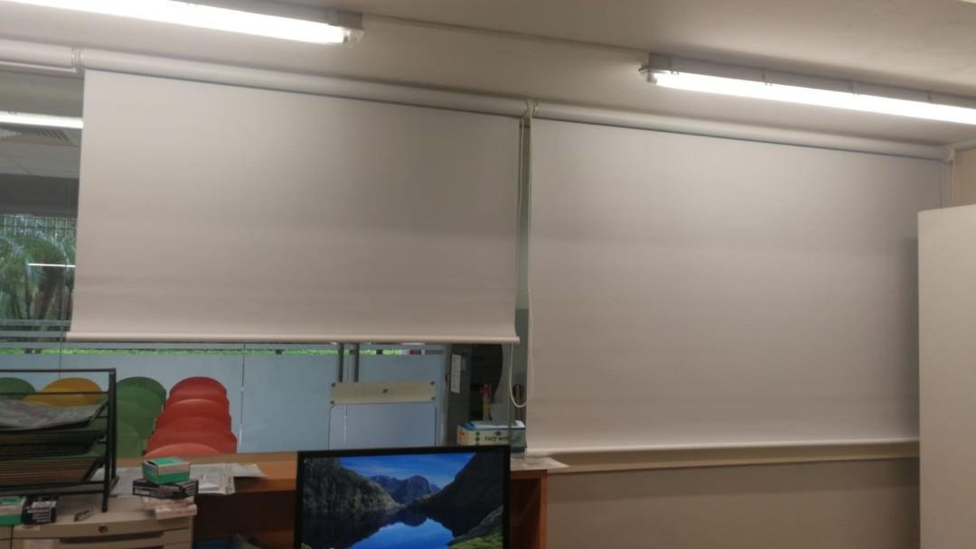 Proceso de Lavado y Desinfección de Cortinas Rollers